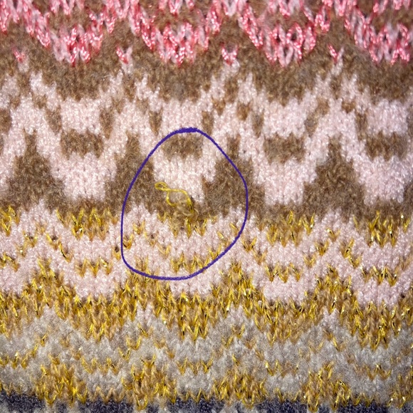 Anthropologie attitwa Sweater with scalloped neckline,  Wool and Alpaca blend - Picture 9 of 13